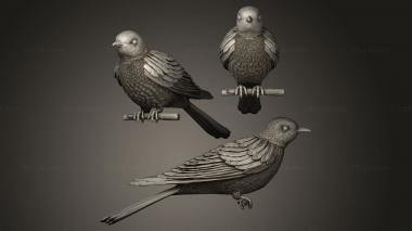 Bird figurines Cuckoo 3d model